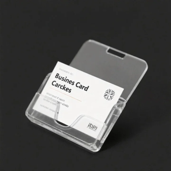 Plastic Business Card Holders